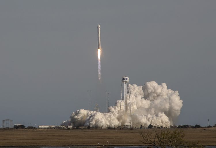 NG-11 Antares launch at Wallops Island Launch Facility
